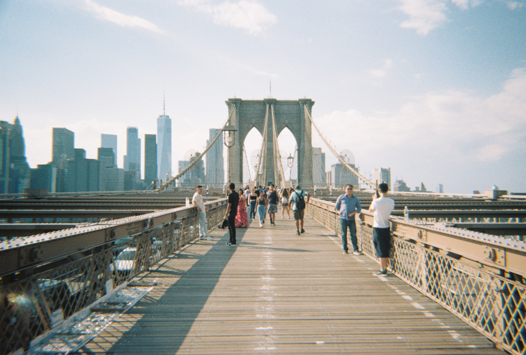 Brooklyn Bridge on 35mm, New York City NY