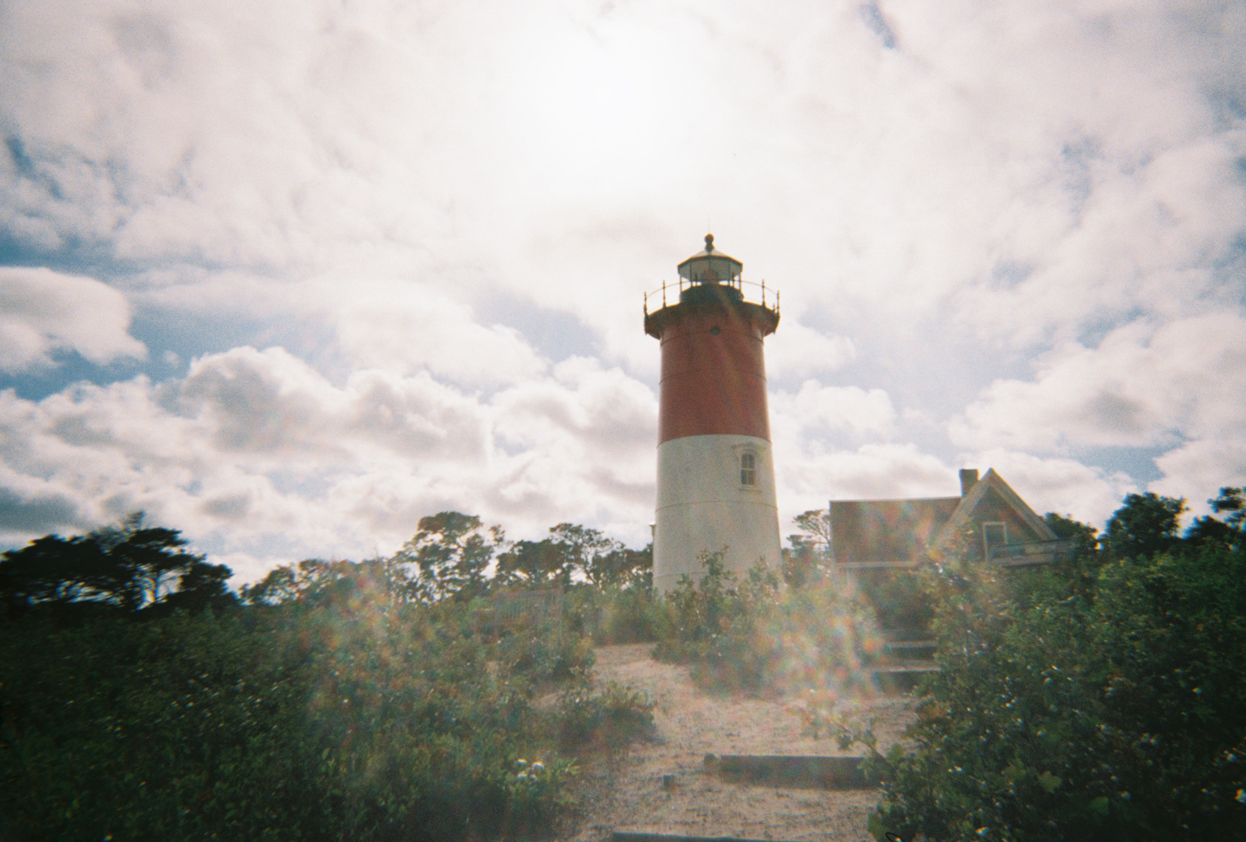 Nauset Lighthouse on 35mm, Eastham MA